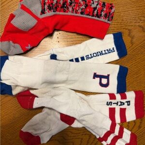 Red and Blue Women’s Socks